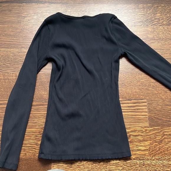 Tna Ribbed Black Long sleeve - Picture 2 of 4